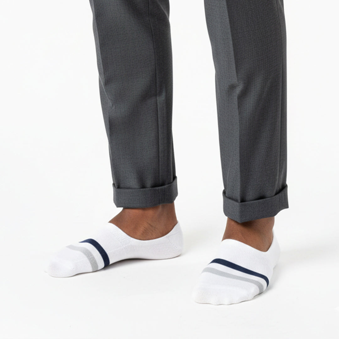 The Effortless Essentials No-Show MonkSock - Set of 3