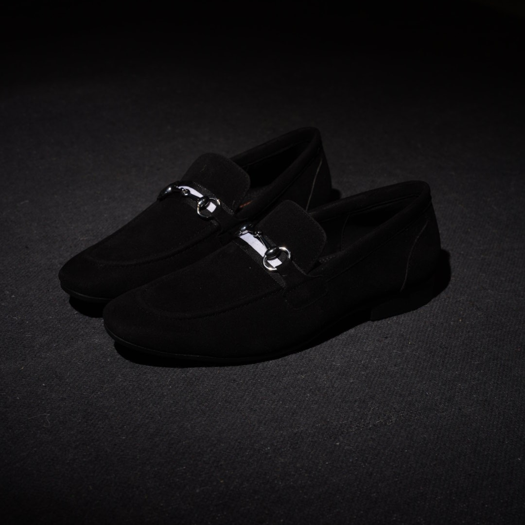 Monkstory Vintage Horsebit Loafers - Black