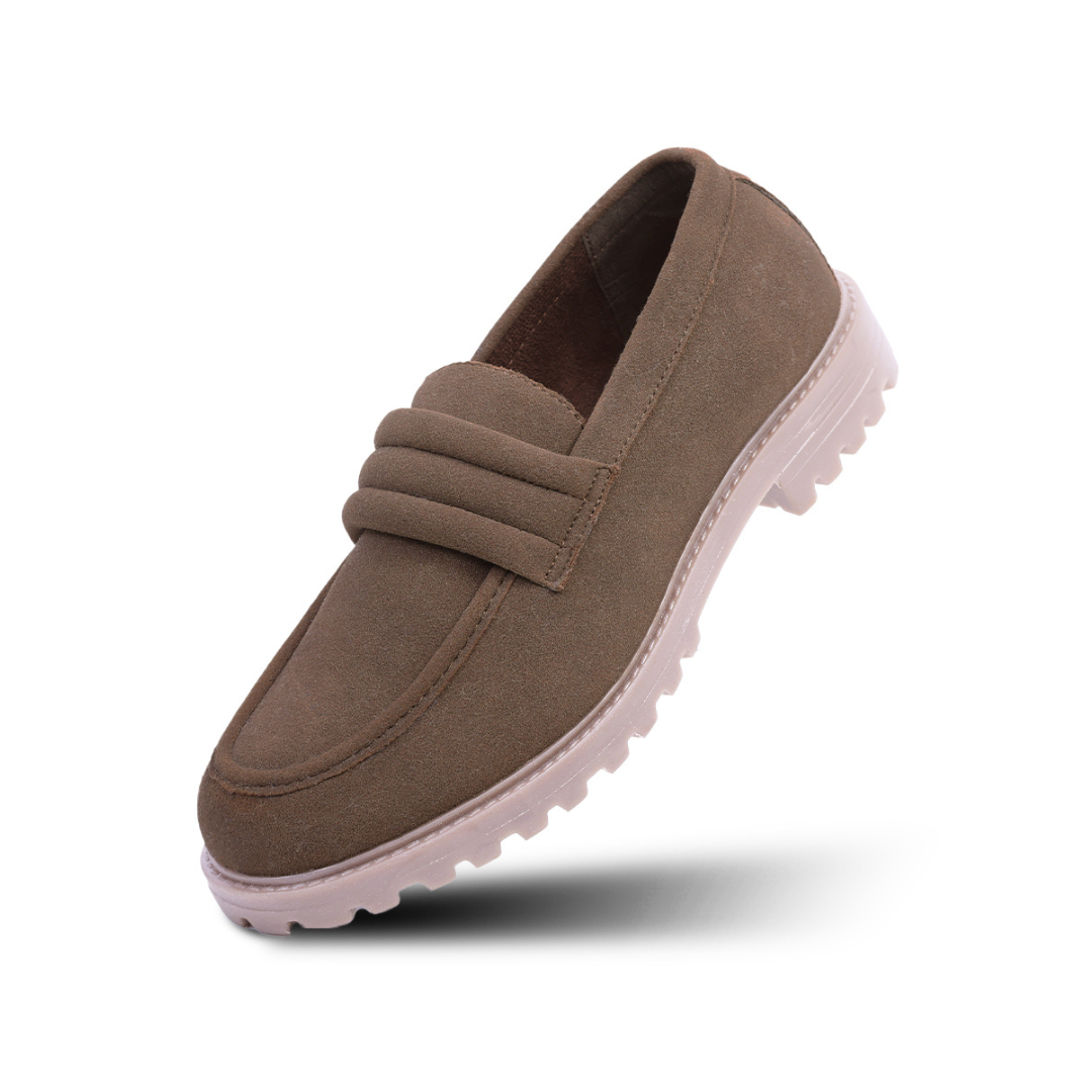 Monkstory Cosmopolitan Cloud Strap Loafers - Brown