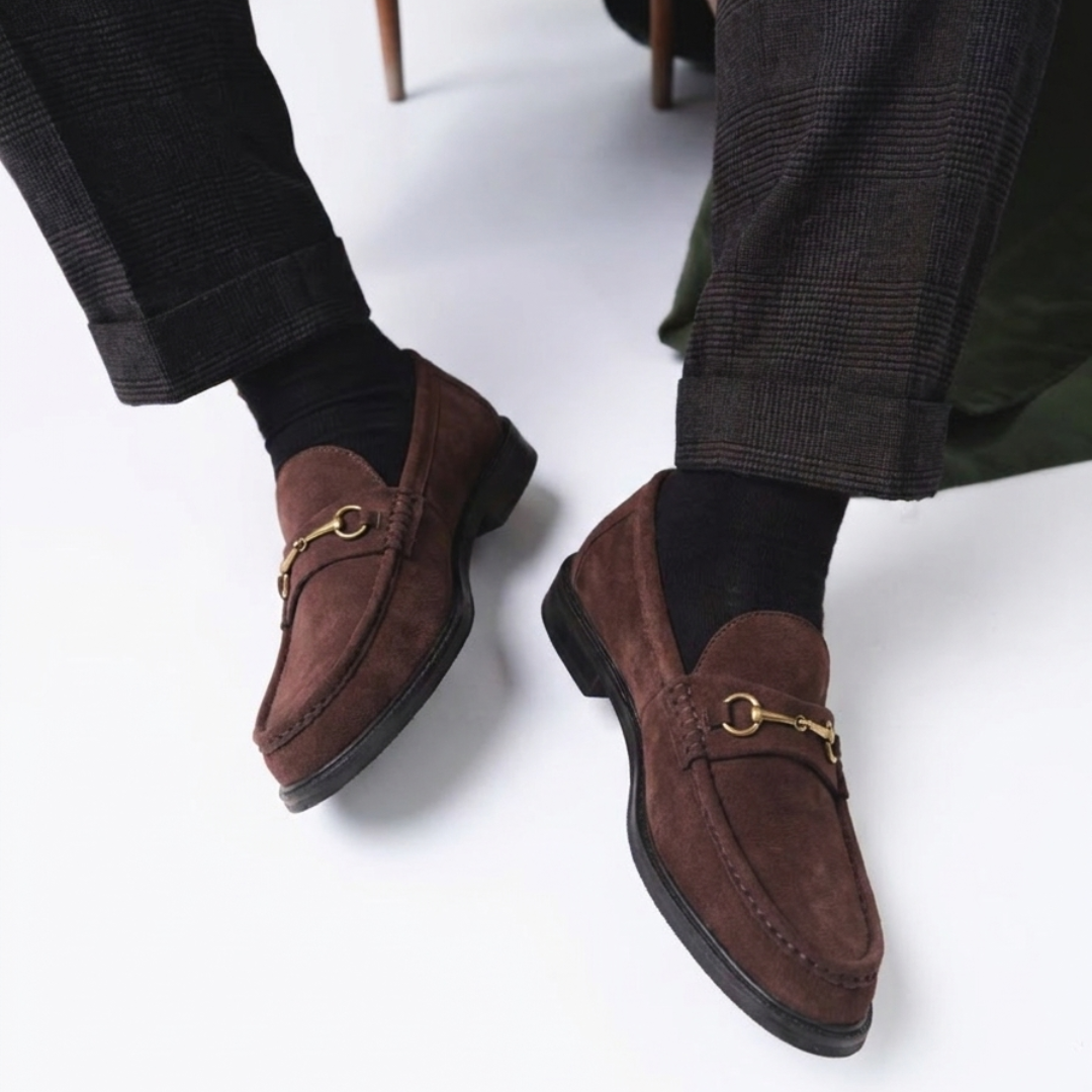 Monkstory Atelier 1953 Heritage Horsebit Loafers – Burgundy