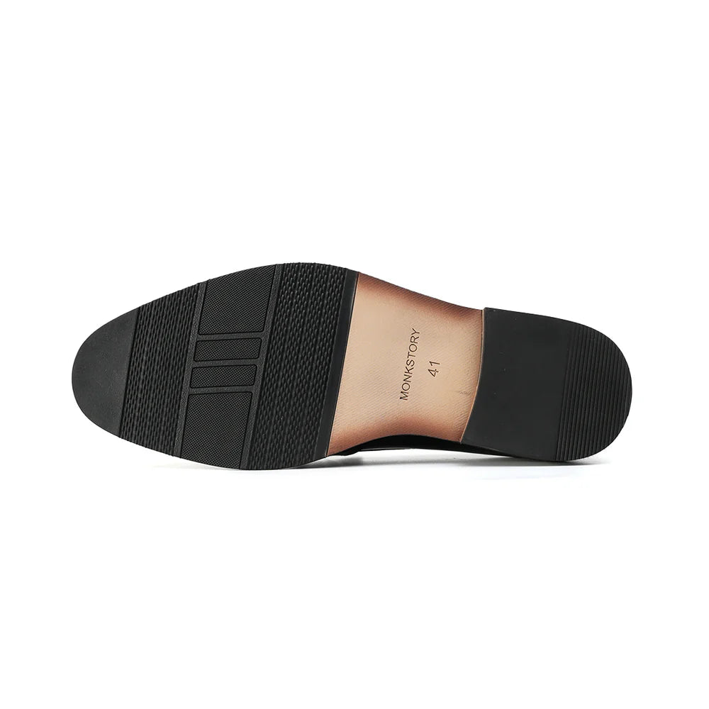 Monkstory Luxury Tuxedo Lace-ups - Black