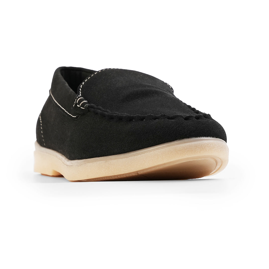 Monkstory Yacht Club Loafers - Jet Black