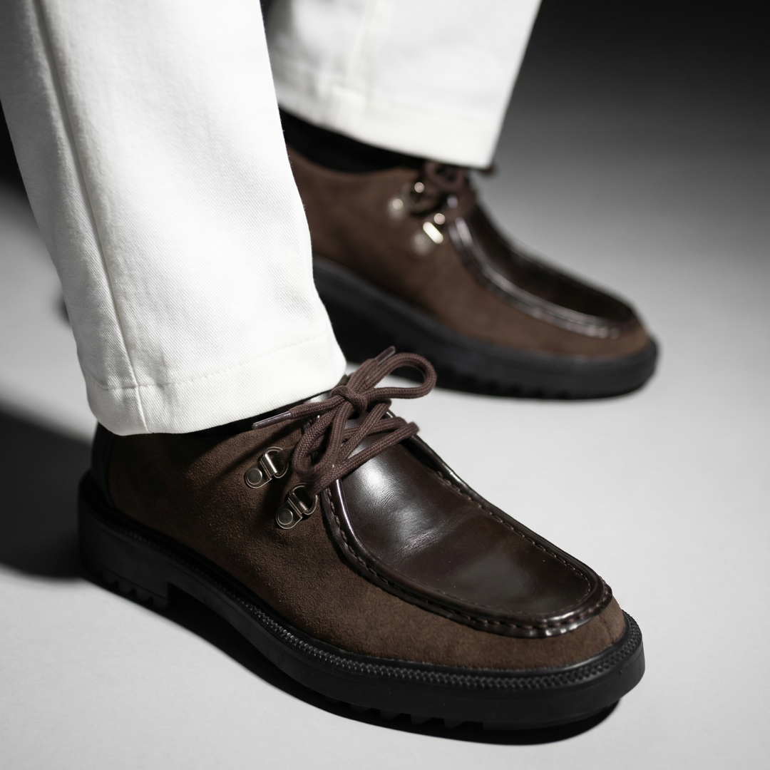 Monkstory Cosmopolitan Heritage Lace-Ups – Brown