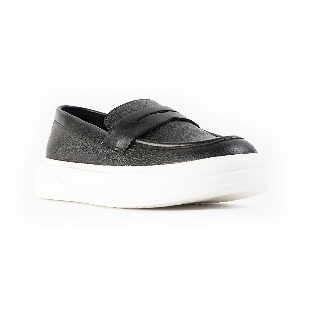 Monkstory Chunky Luxe Slip-On Sneakers - Royal Black