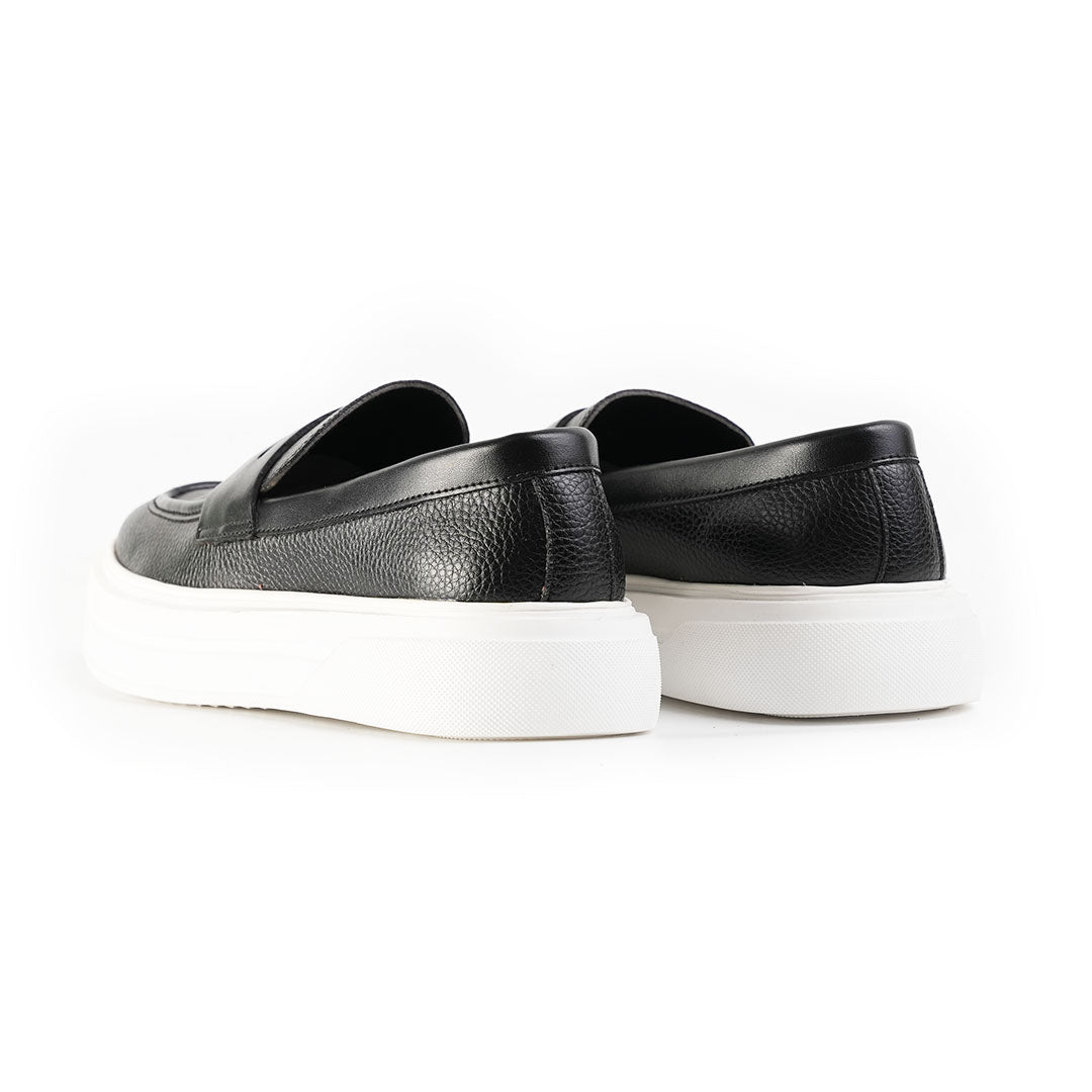 Monkstory Chunky Luxe Slip-On Sneakers - Royal Black