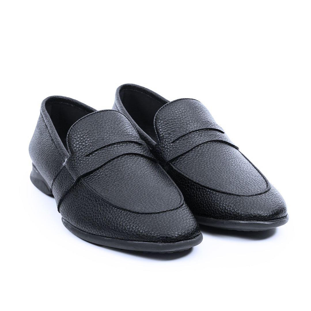 Monkstory Atelier 1950 Flex Penny Loafers 360 - Black