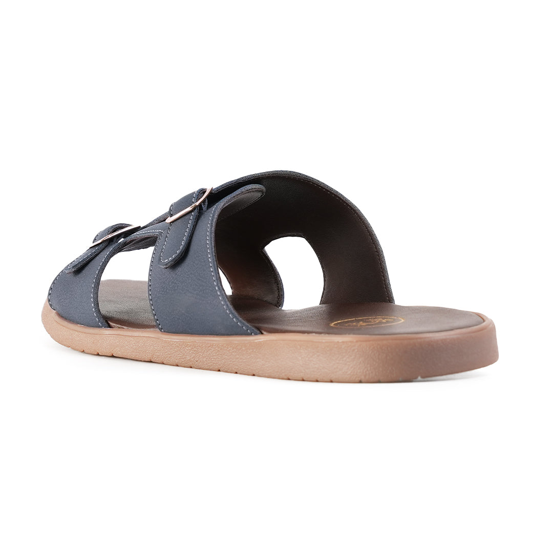 T-Rad Classic Double Monk Strap Sandals - Blue