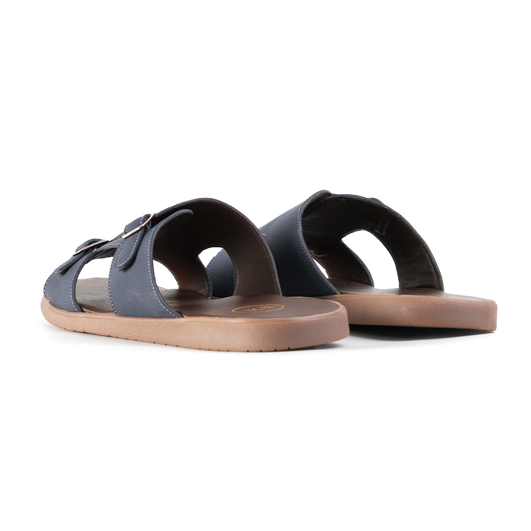 T-Rad Classic Double Monk Strap Sandals - Blue