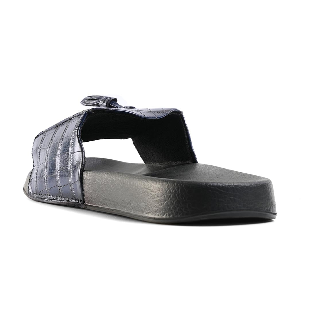 Monkstory Old Money Tassel Sliders - Blue