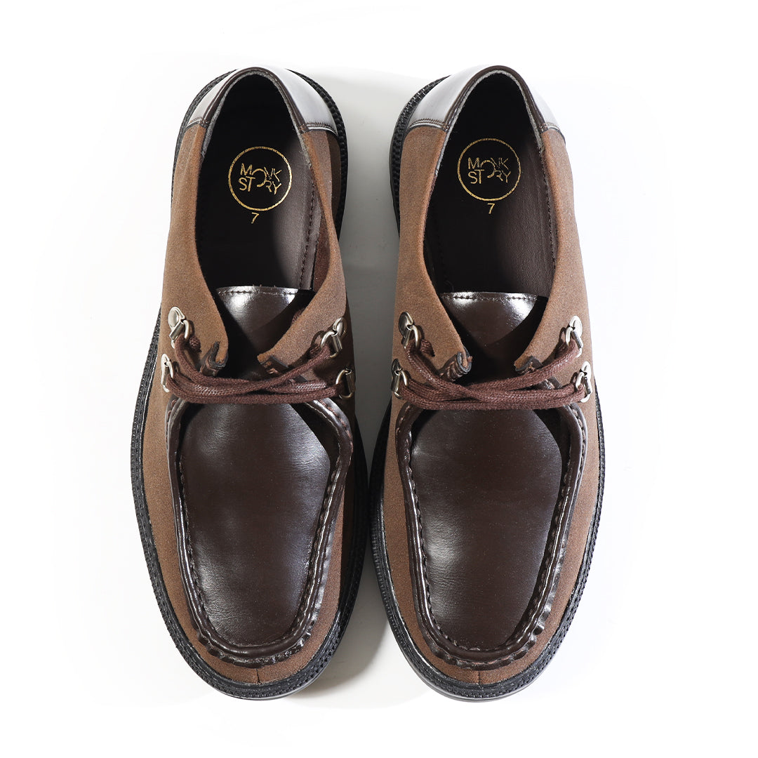 Monkstory Cosmopolitan Heritage Lace-Ups – Brown