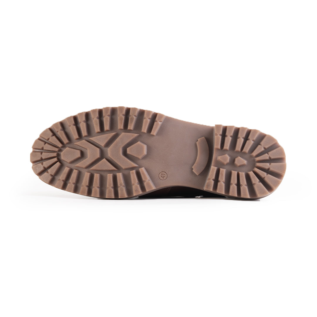 Monkstory Cosmopolitan Boat Loafers - Tan