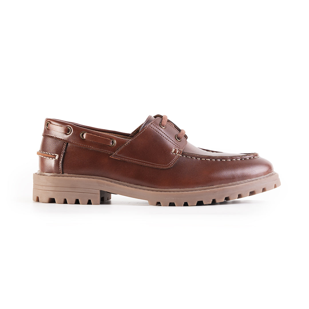 Monkstory Cosmopolitan Boat Loafers - Tan