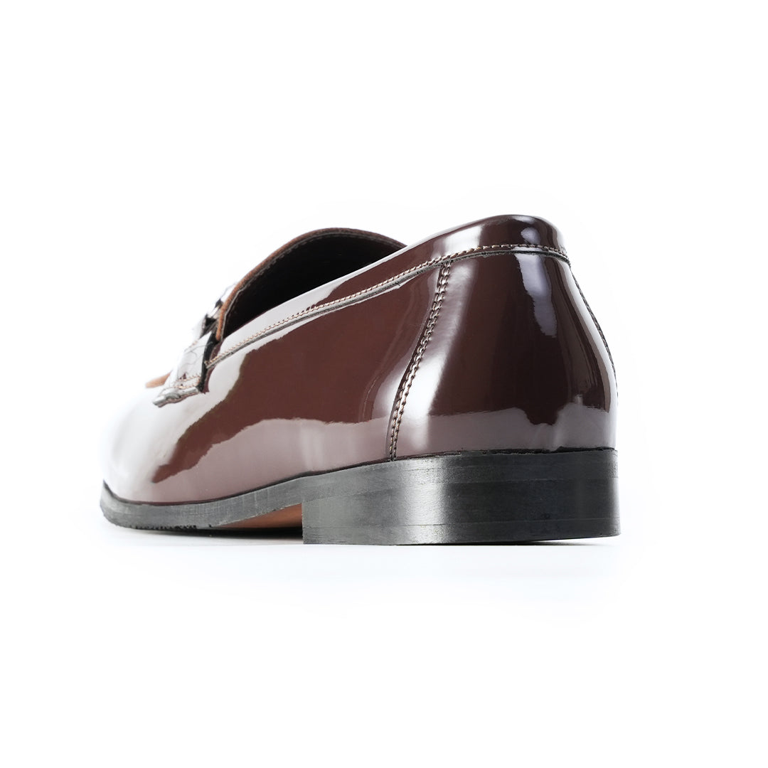 Monkstory Tux Bit Slip-Ons - Brown
