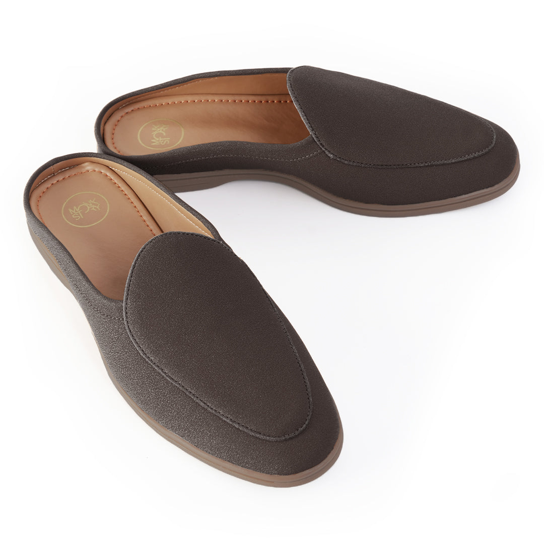 Monkstory Yacht Club Mules - Rustic Brown