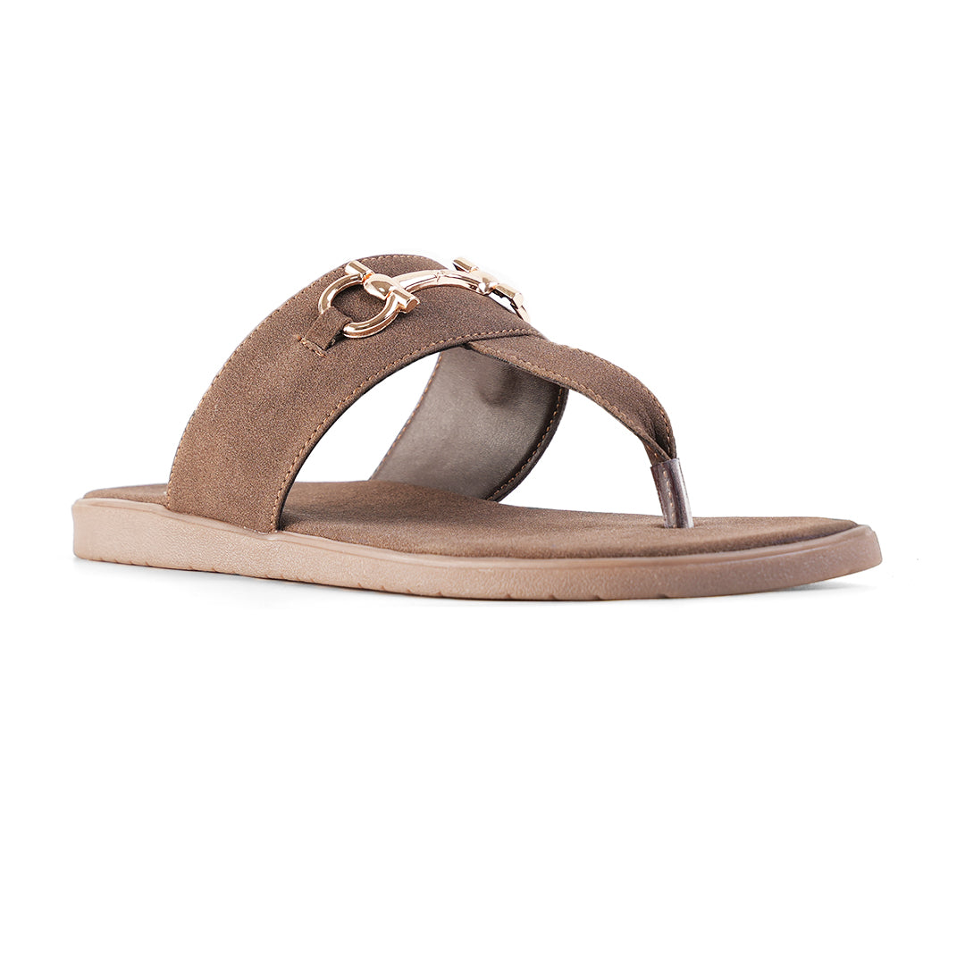 T-Rad Luxe Horsebit Sandals - Brown