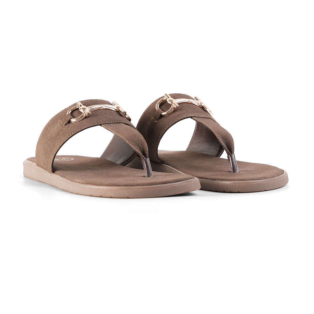 T-Rad Luxe Horsebit Sandals - Brown
