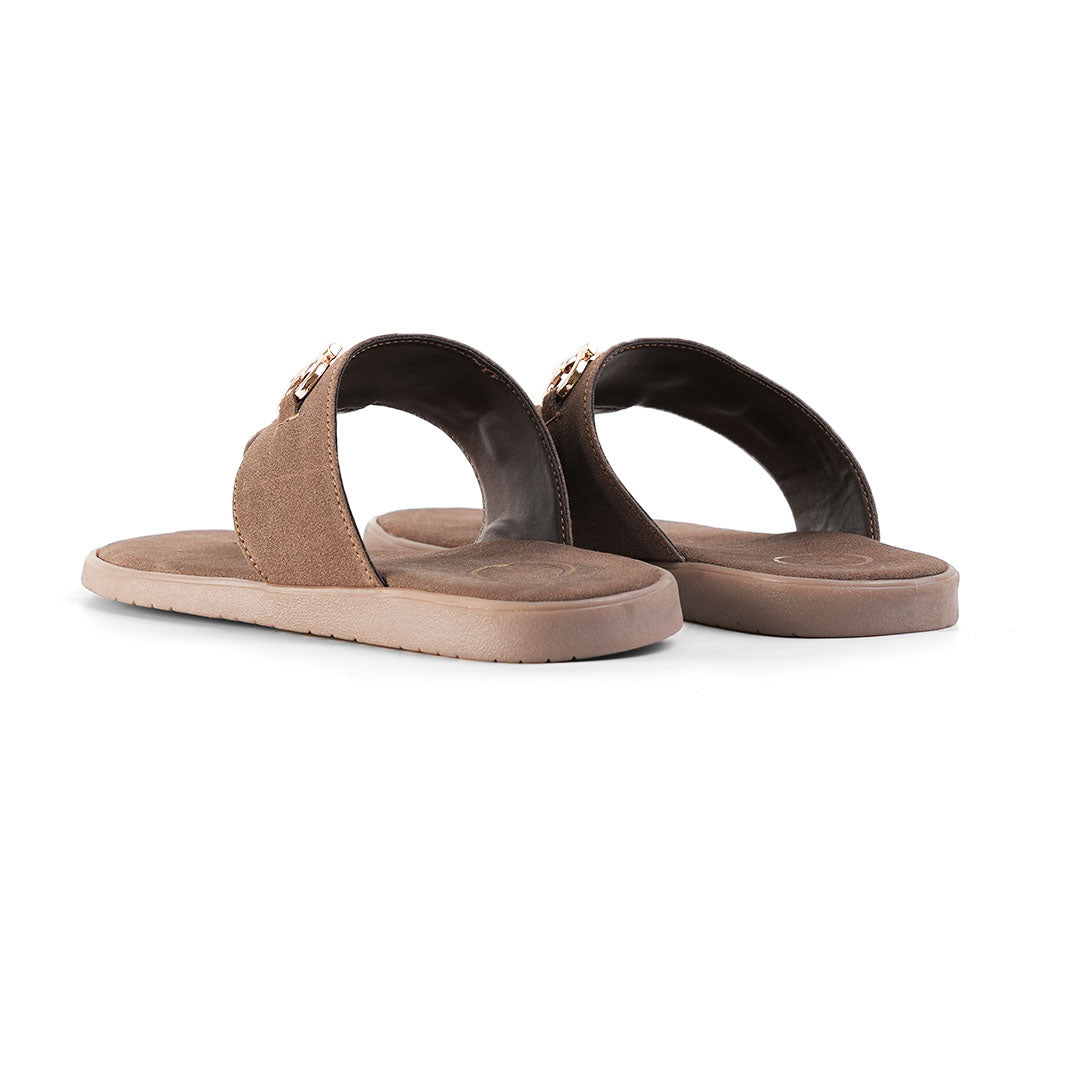 T-Rad Luxe Horsebit Sandals - Brown
