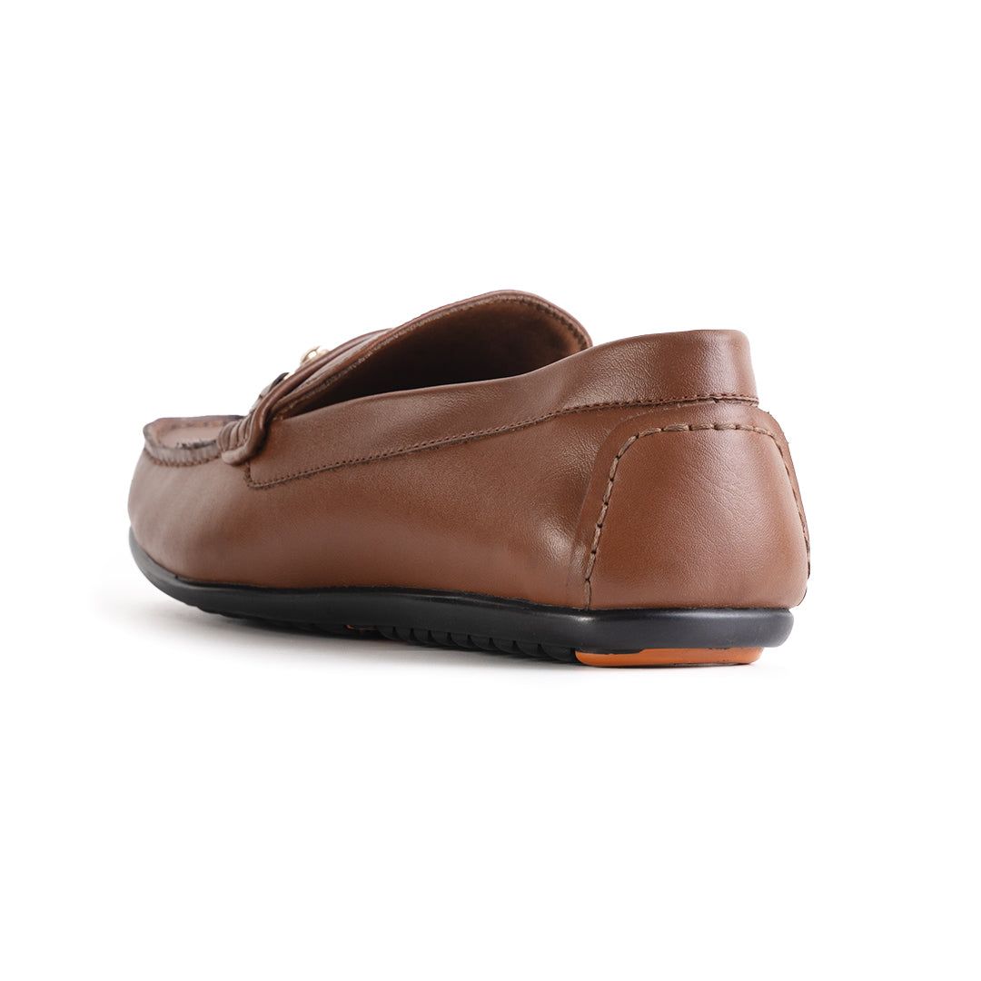 Monkstory Horsebit Driving Loafers - Tan