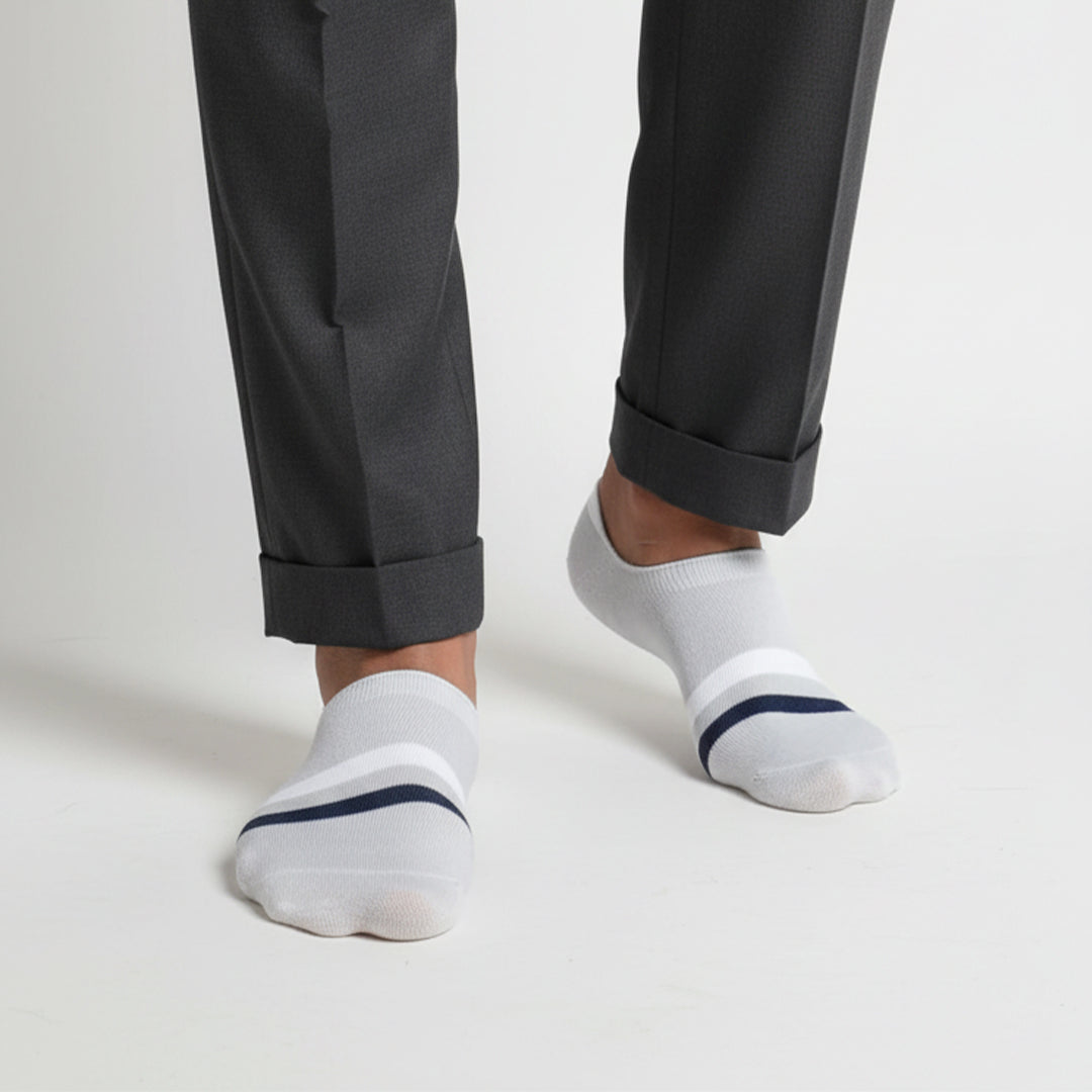 The Effortless Essentials No-Show MonkSock - Set of 3