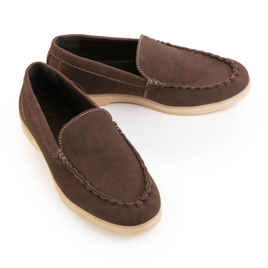 Monkstory Yacht Club Loafers - Earth Brown