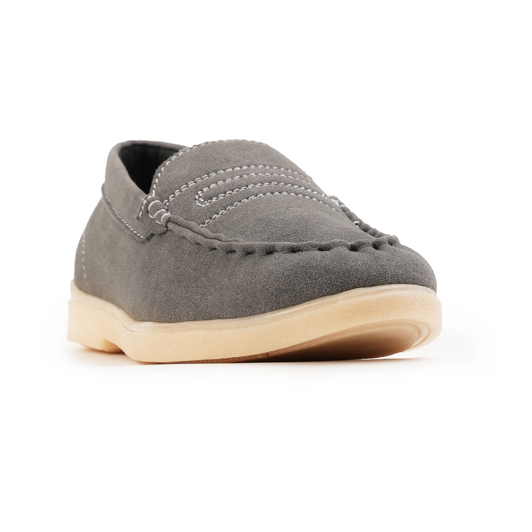 Monkstory Yacht Club Penny Stitch Loafers - Marina Grey