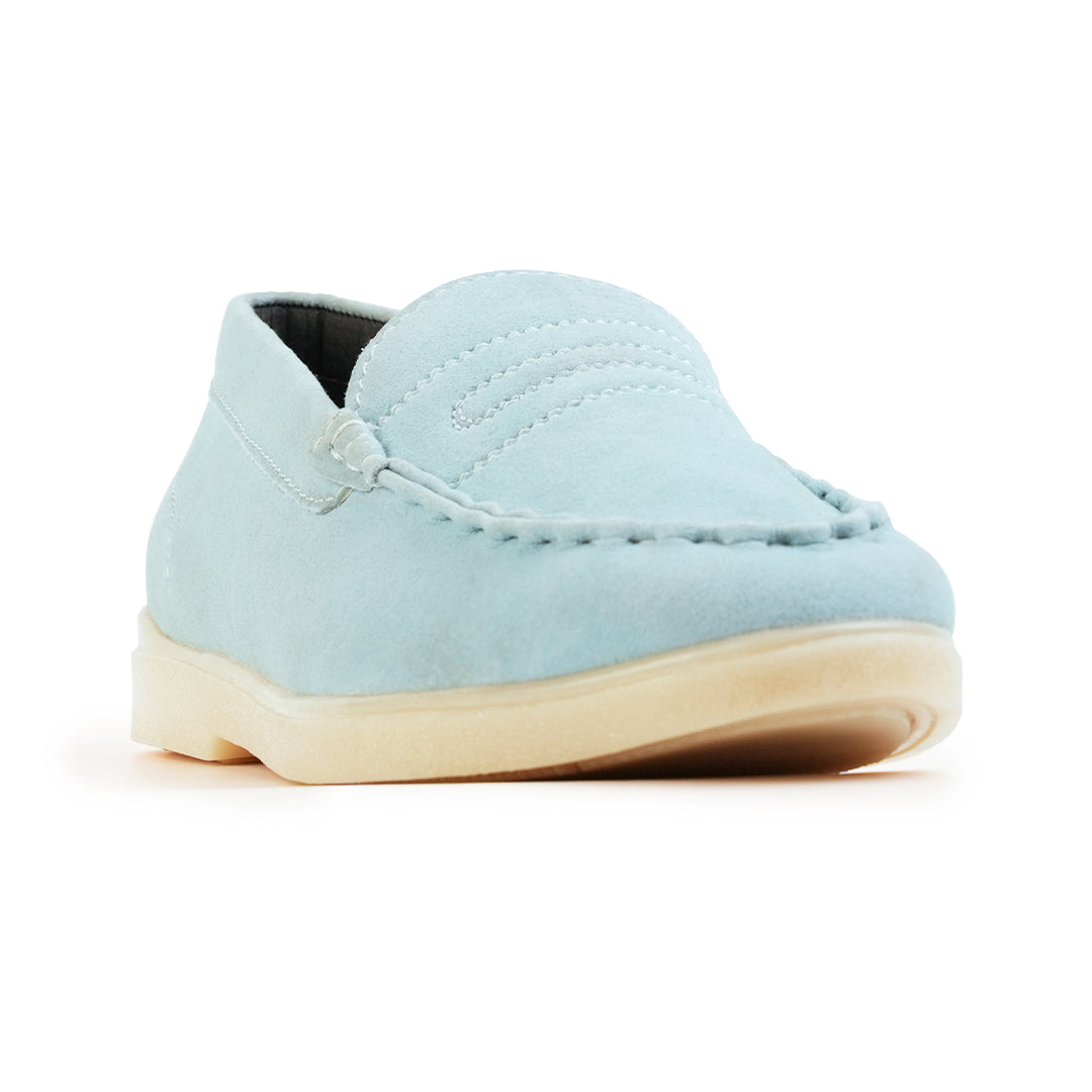 Monkstory Yacht Club Penny Stitch Loafers - Coastal Sky
