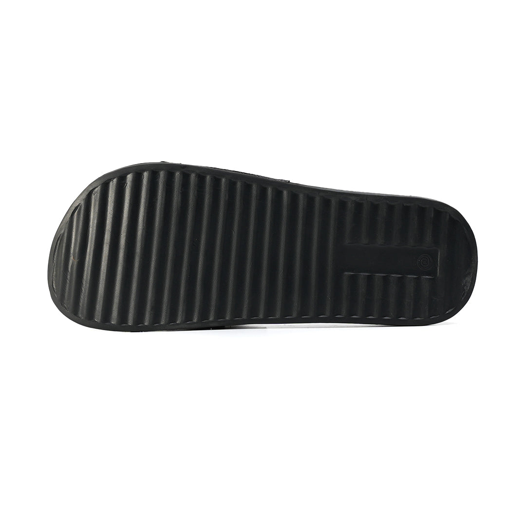 Monkstory Old Money Minimalist Sliders - Black