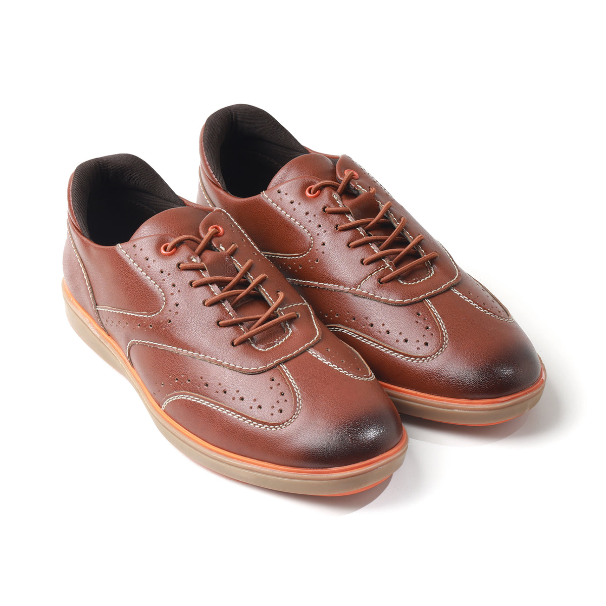 Monkstory Escape Walk City Sneakers – Cognac Brown