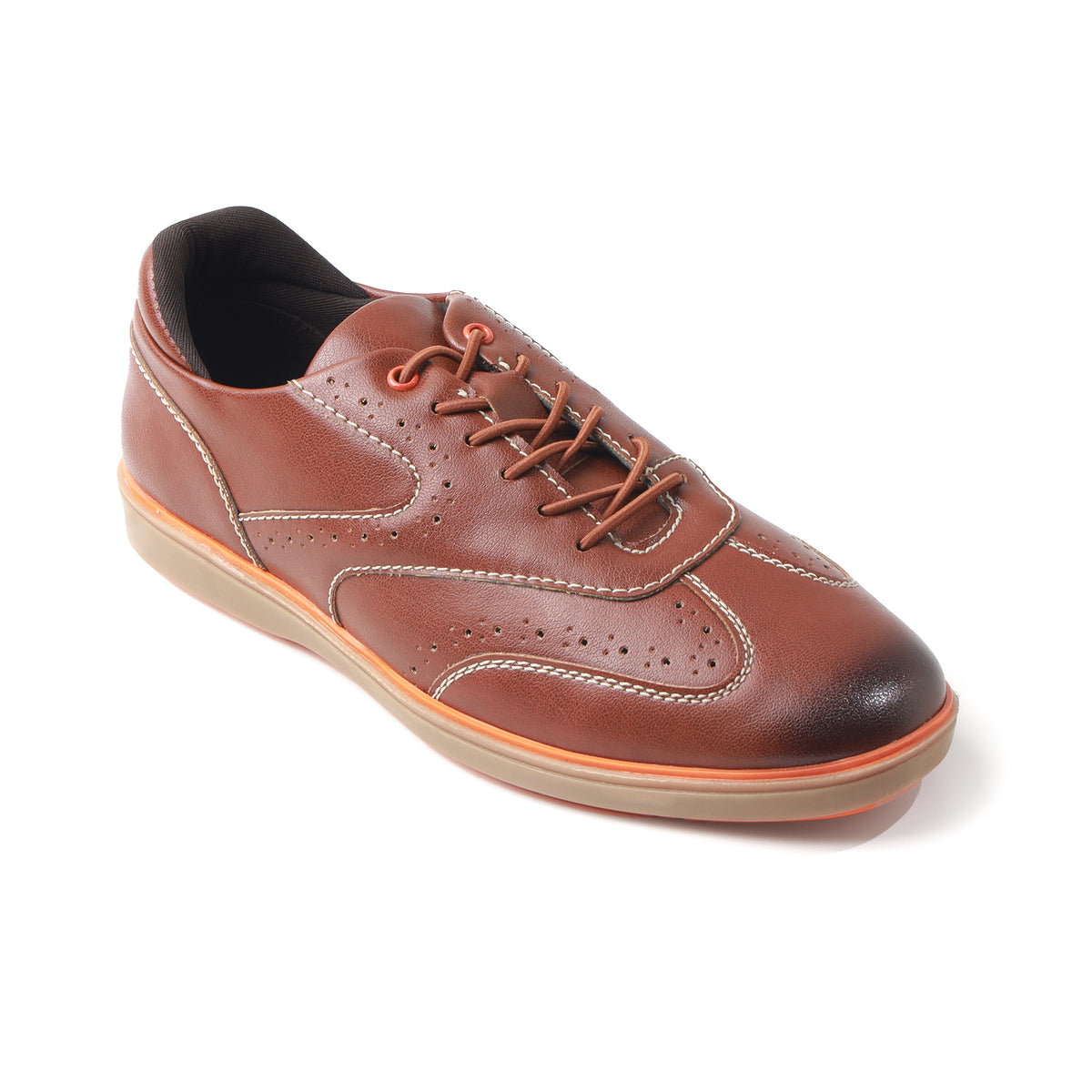 Monkstory Escape Walk City Sneakers – Cognac Brown