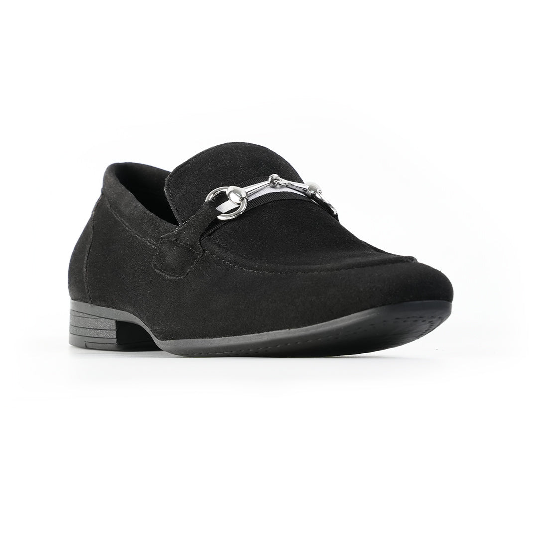 Monkstory Vintage Horsebit Loafers - Black