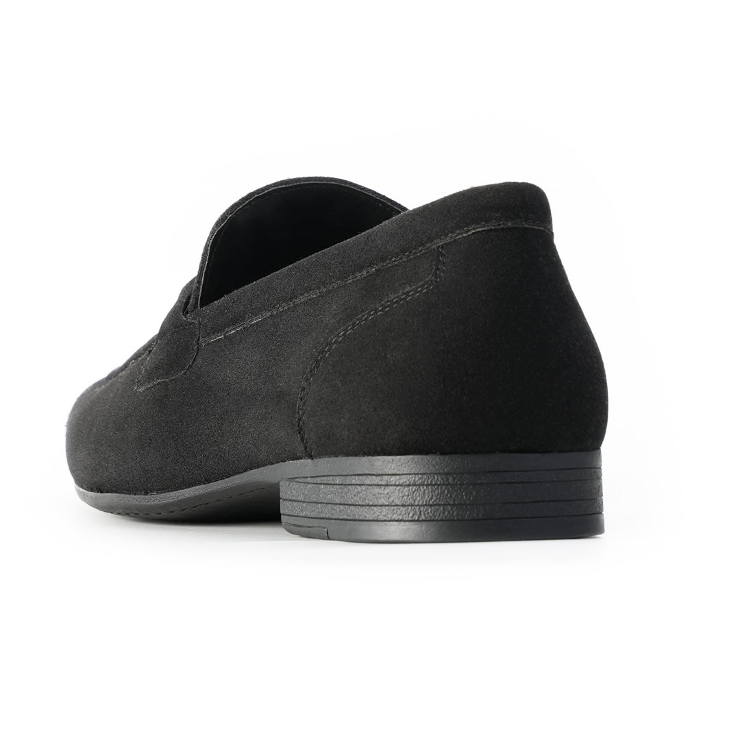 Monkstory Vintage Horsebit Loafers - Black