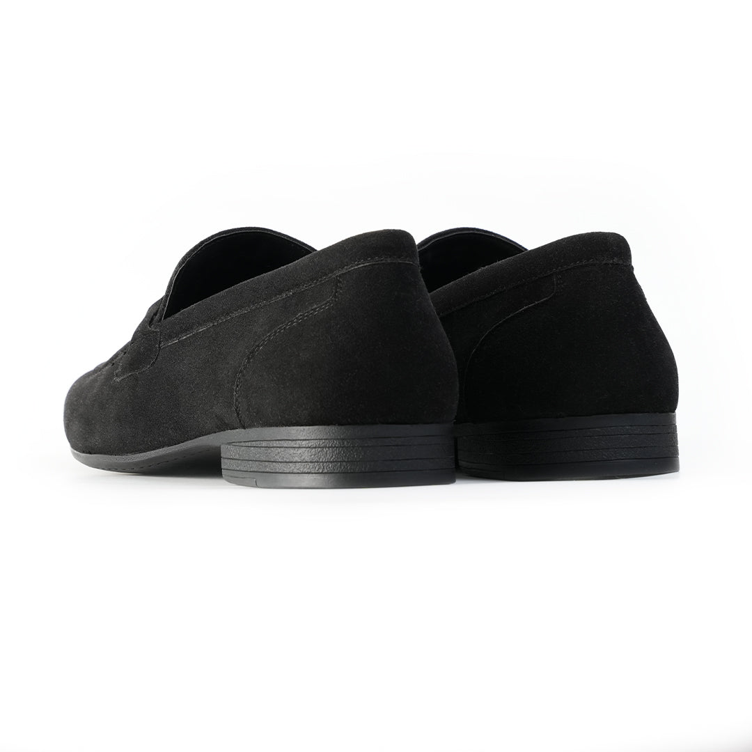 Monkstory Vintage Horsebit Loafers - Black