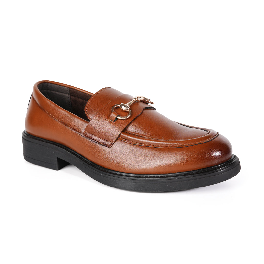 Monkstory Cosmopolitan Horsebit Penny Loafers - Tan