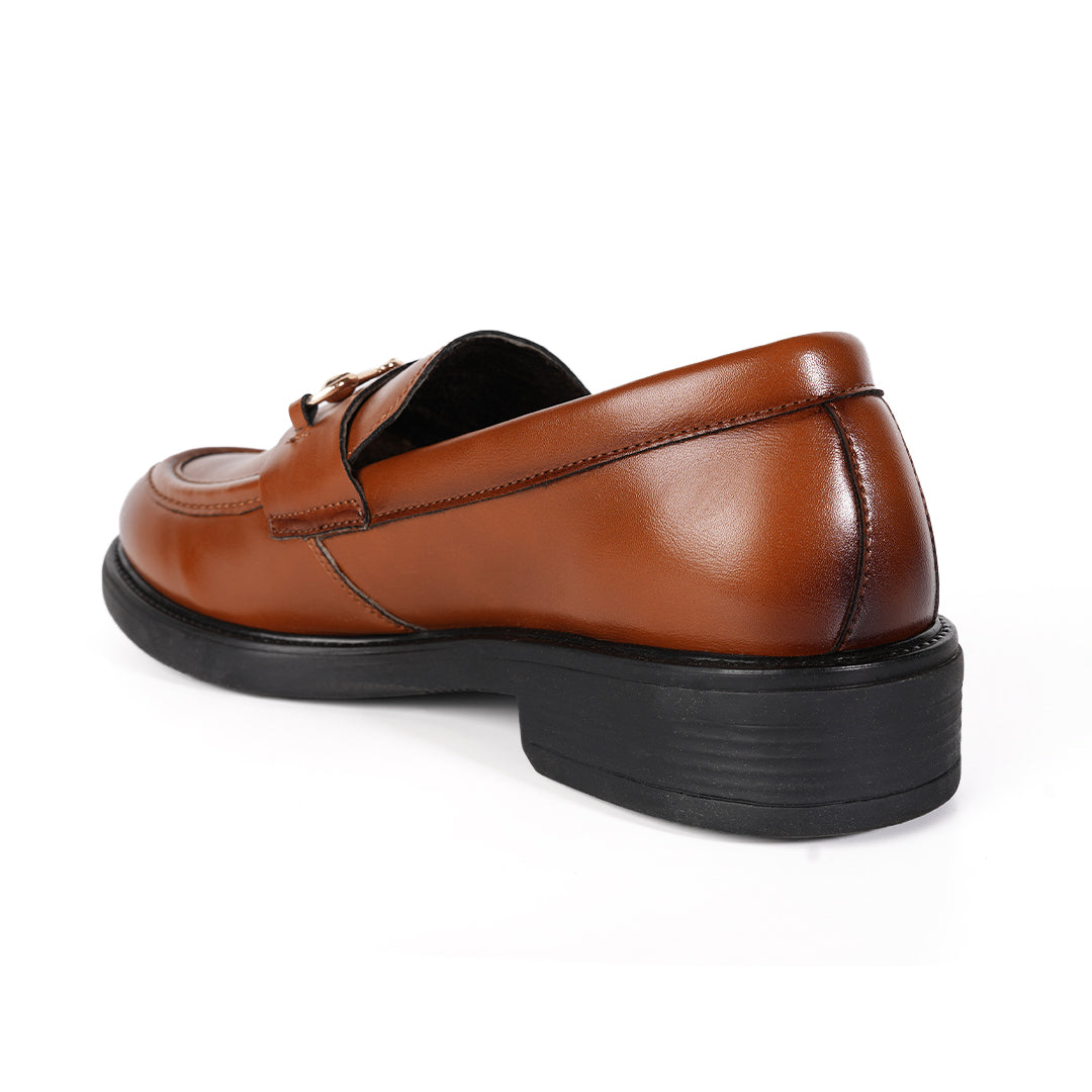 Monkstory Cosmopolitan Horsebit Penny Loafers - Tan