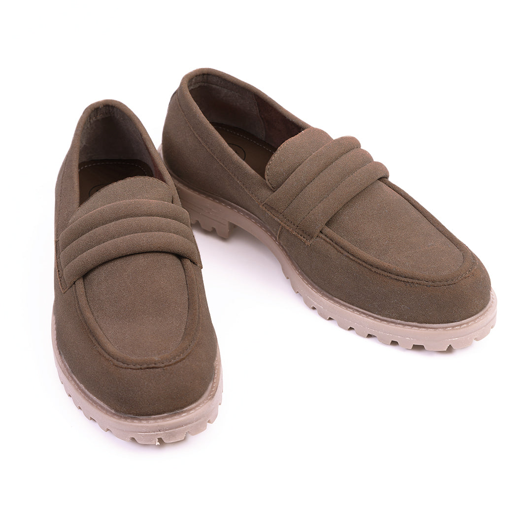 Monkstory Cosmopolitan Cloud Strap Loafers - Brown