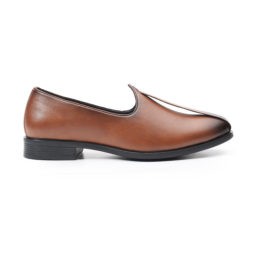 Monkstory Minimal Darbar Mojari – Tan