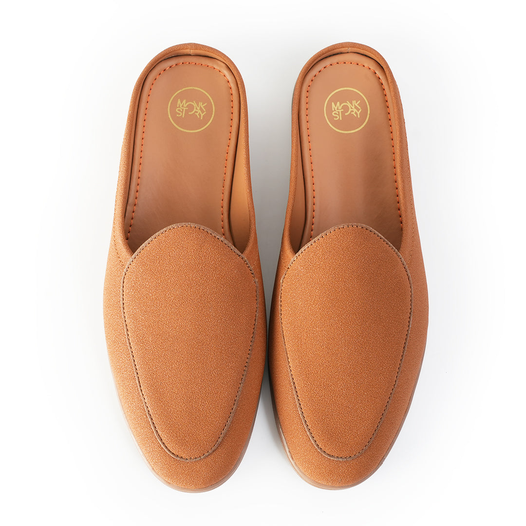 Monkstory Yacht Club Mules - Tan