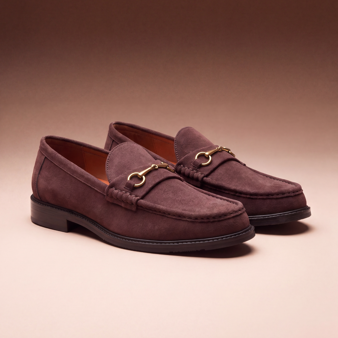 Monkstory Atelier 1953 Heritage Horsebit Loafers – Burgundy