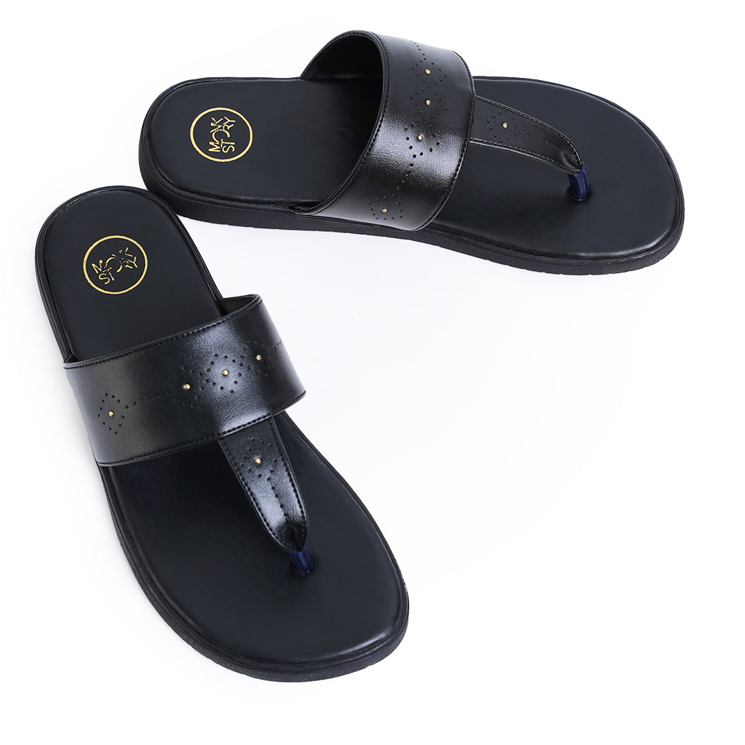 T-Rad Studded Sandals - Black