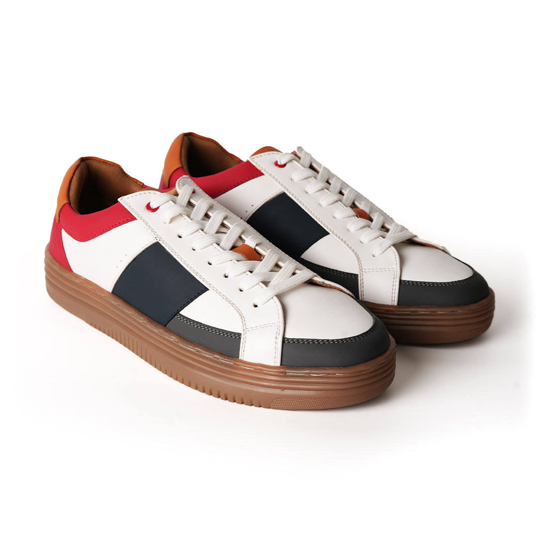 Monkstory Retro Multicolor Platform Sneakers