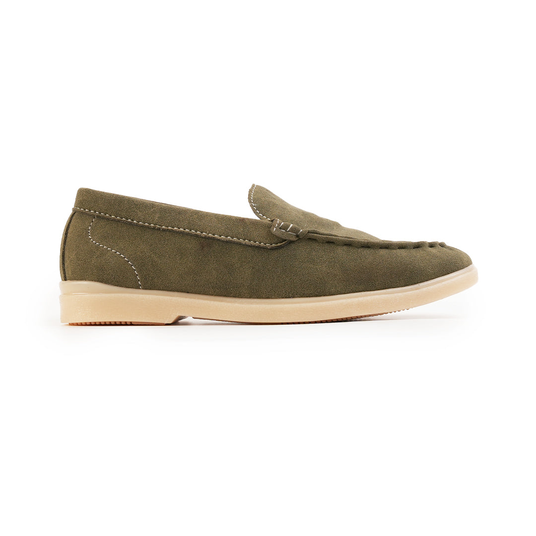Monkstory Yacht Club Loafers - Olive Grove