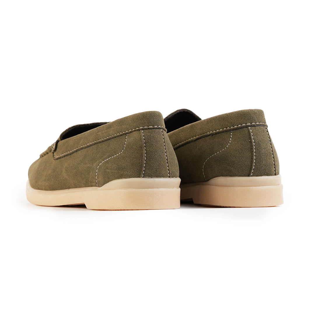 Monkstory Yacht Club Loafers - Olive Grove