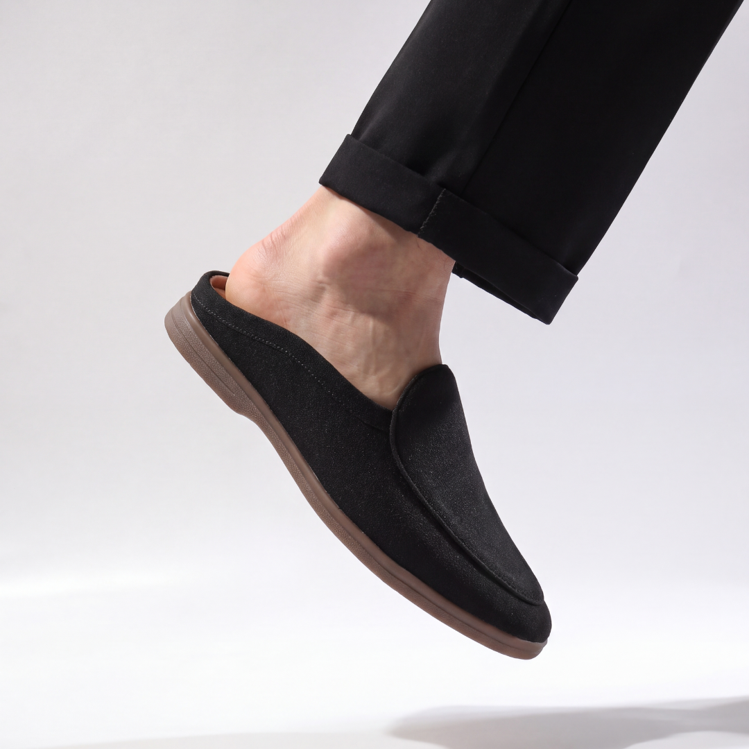 Monkstory Yacht Club Mules - Carbon Black