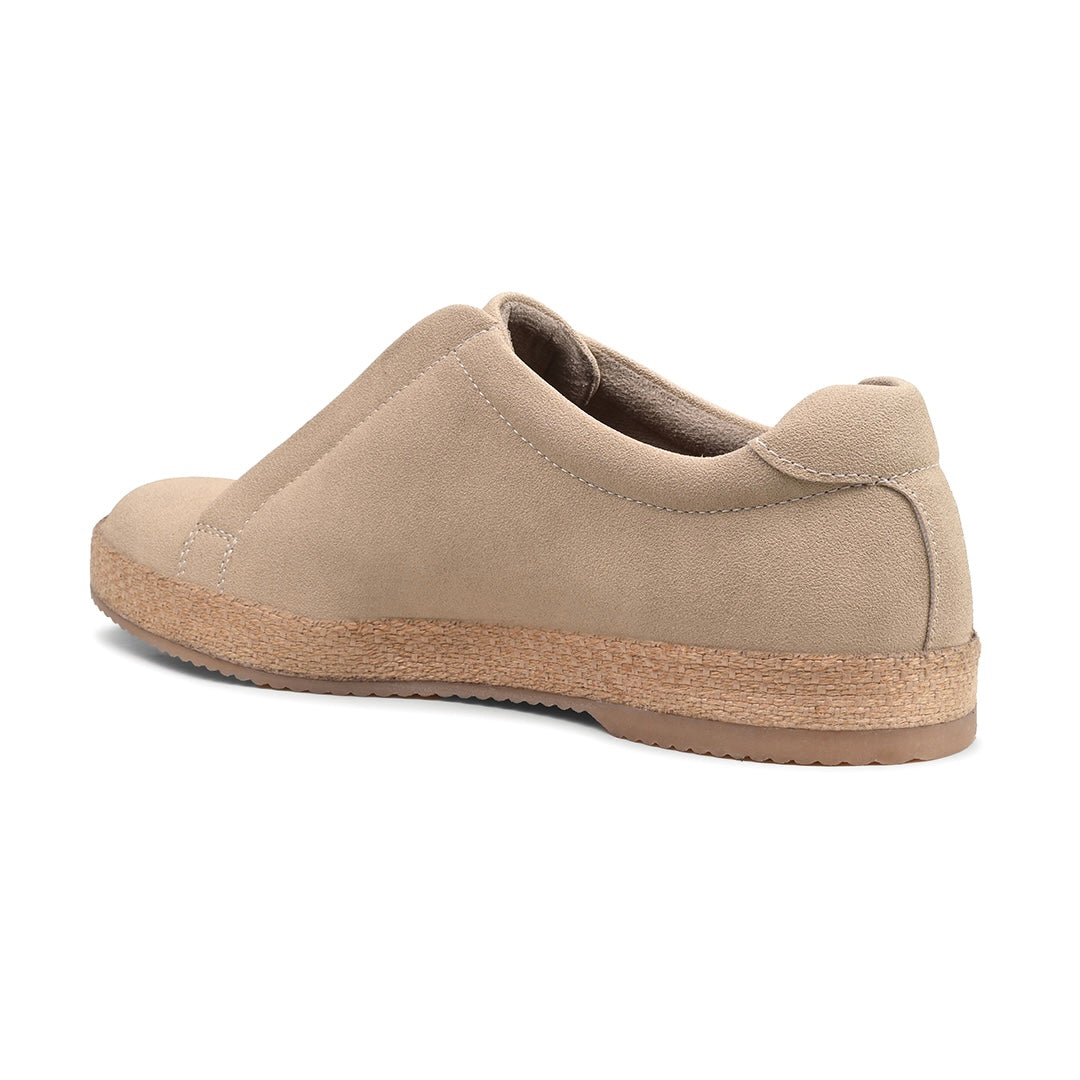 Monkstory Yacht Club Elastic Slip-On Espadrille Sneakers – Sand Beige