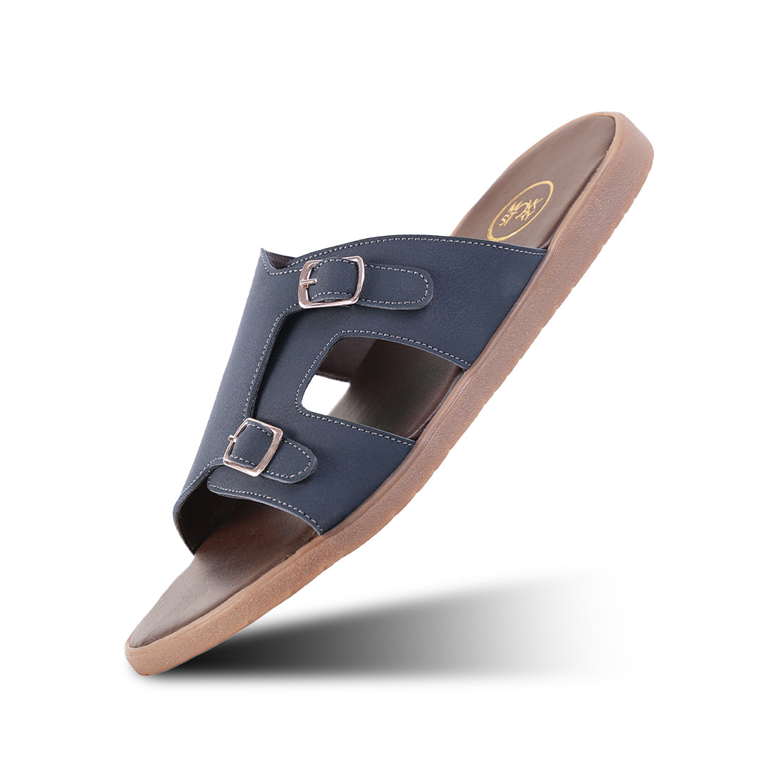 T-Rad Classic Double Monk Strap Sandals - Blue