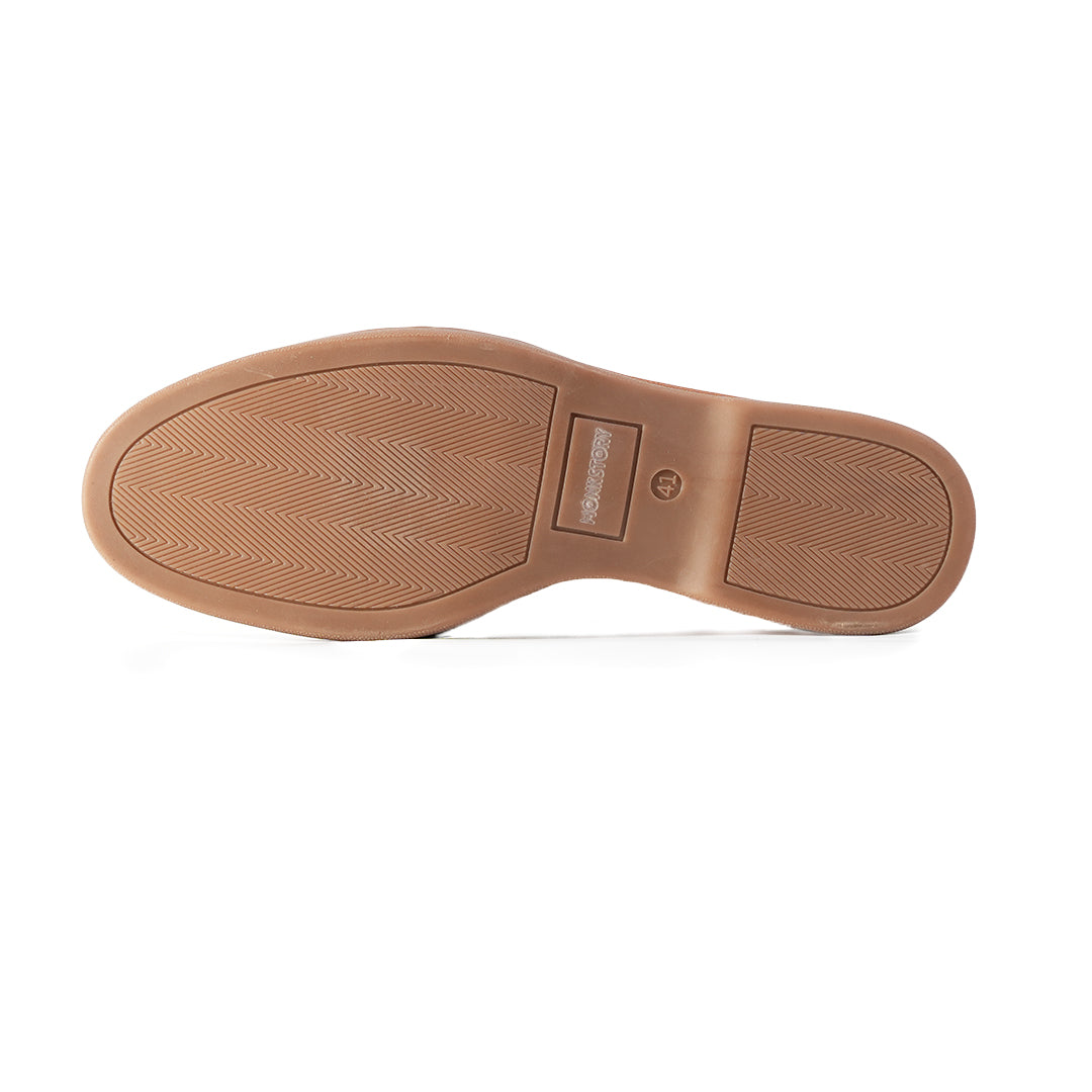 Monkstory Yacht Club Mules - Tan