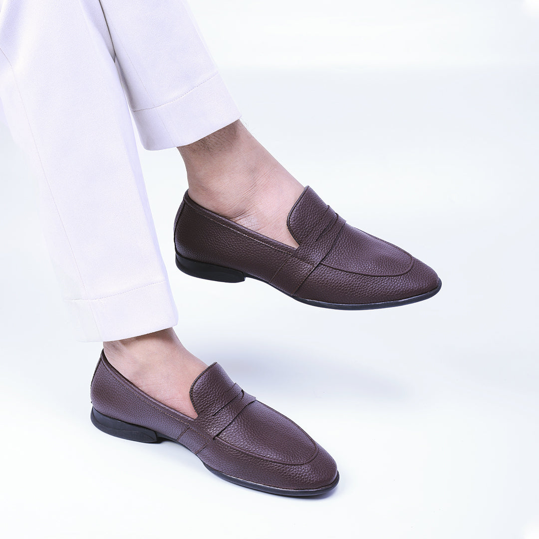 Monkstory Atelier 1950 Flex Penny Loafers 360  - Brown