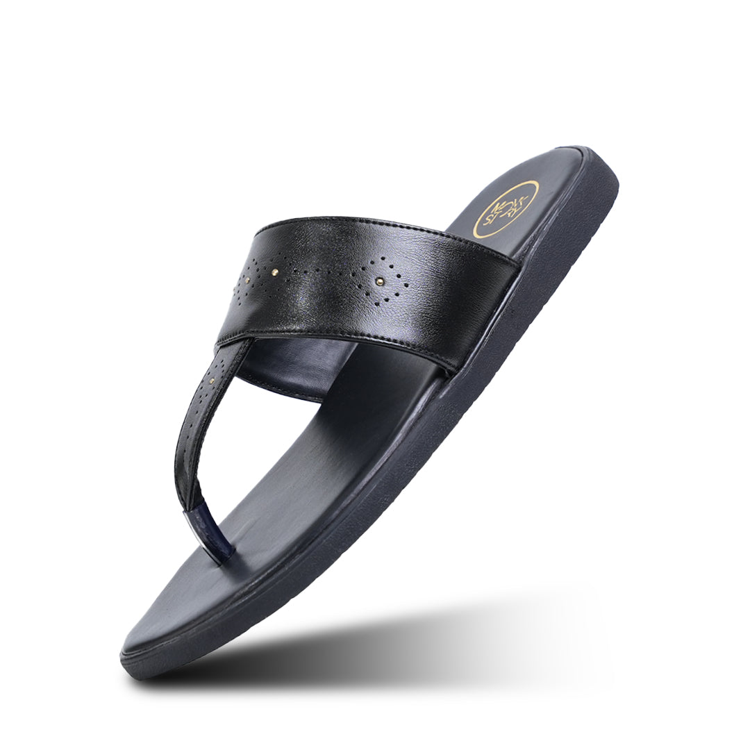 T-Rad Studded Sandals - Black