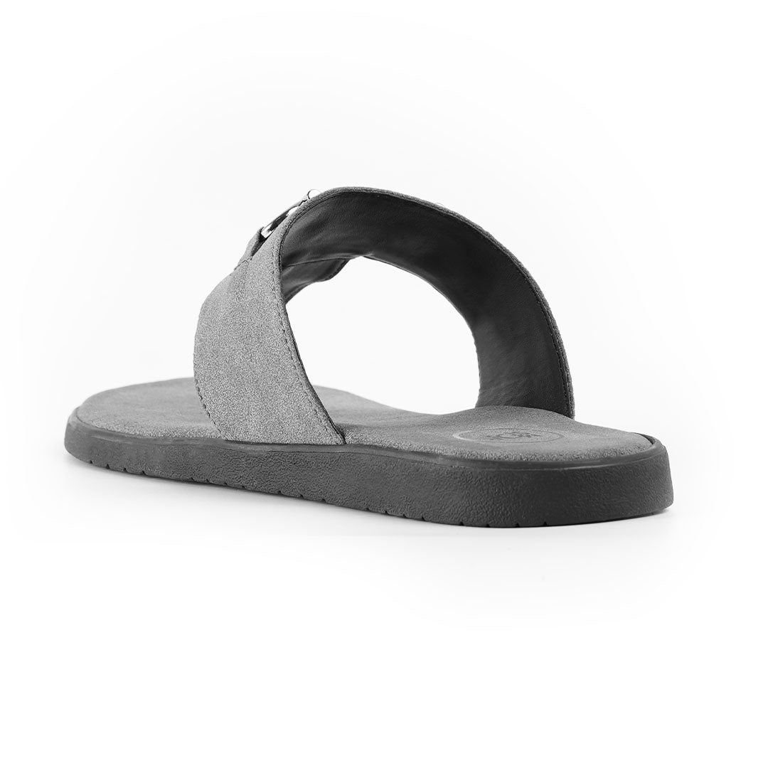 T-Rad Luxe Horsebit Sandals - Grey
