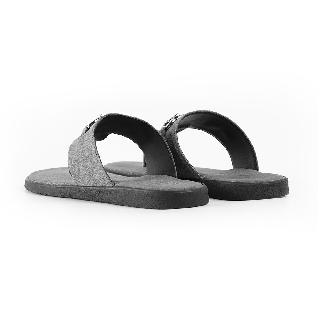 T-Rad Luxe Horsebit Sandals - Grey
